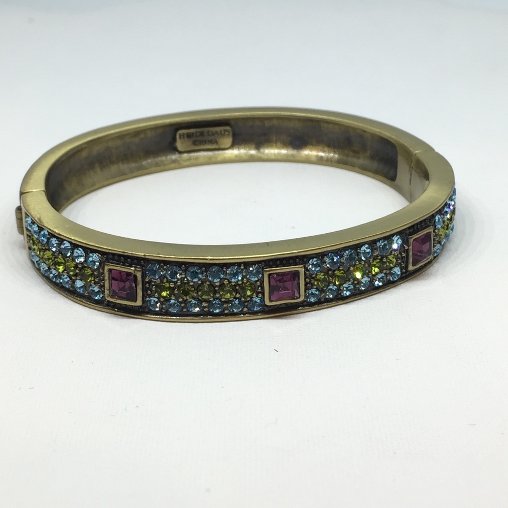 Heidi Daus Crystal Bangle Bracelet